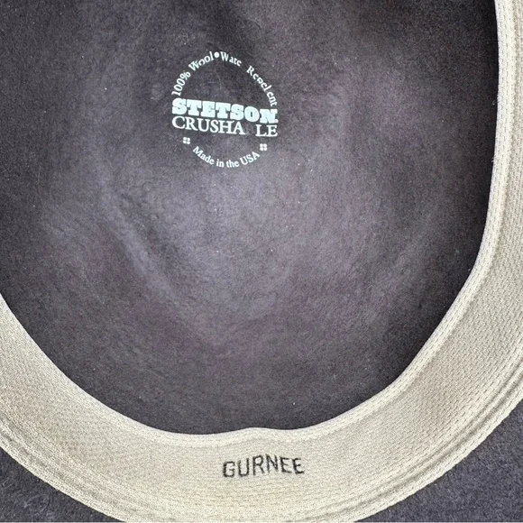 Stetson Wool Gurnee Hat fedora like new
